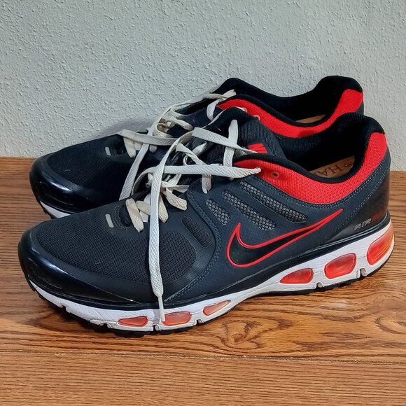 Men\'s Nike Air Max Tailwind +2 Anthracite Challenge, Black/Red, Size 13 main image 4